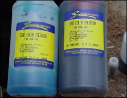 photo of coloring dyes